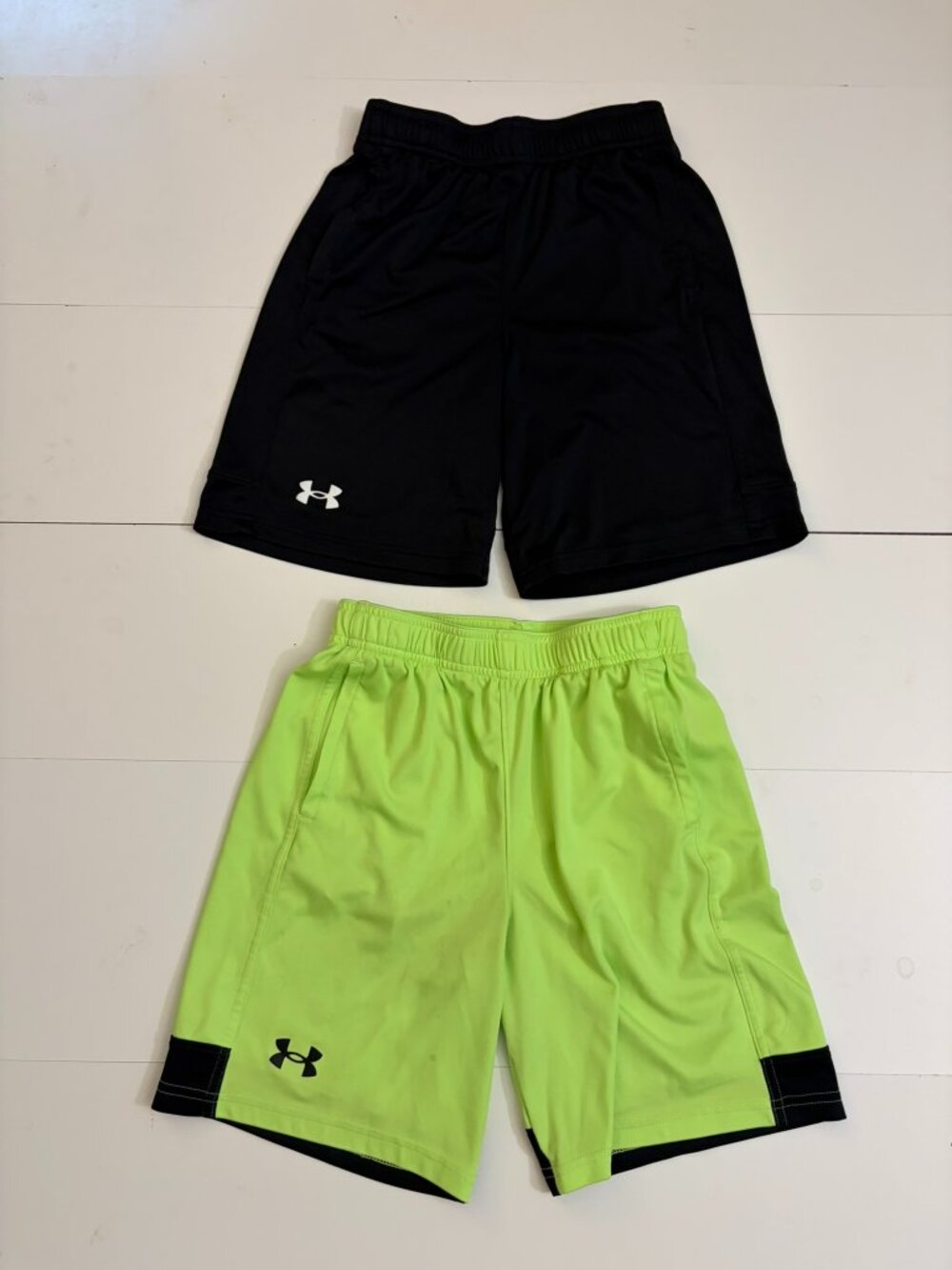 Boys Under Armour Athletic Shorts 2 Pack